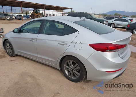 2018 Hyundai Elantra Sel z USA, uszkodzony, nr VIN 5NPD84LF7JH244735